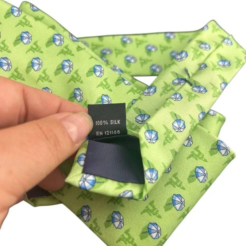 IZOD Silk Tie Beach Chairs and Sandcastles